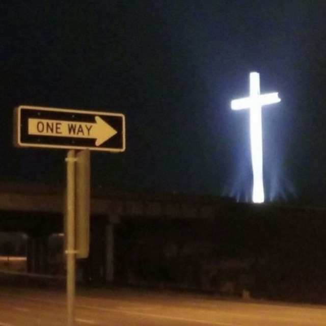one way
