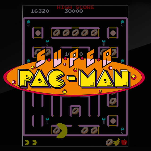 SUPER PAC-MAN (Game Sound Effect) Original Soundtrack