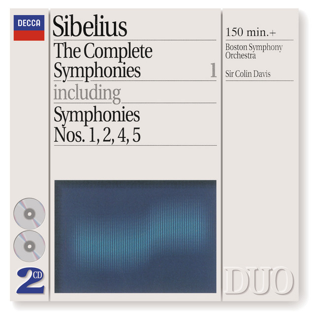 Sibelius: The Complete Symphonies, Vol.1 (2 CDs)