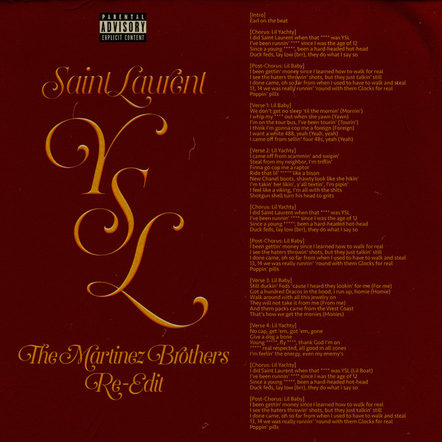 SaintLaurentYSL (The Martinez Brothers Re-Edit)