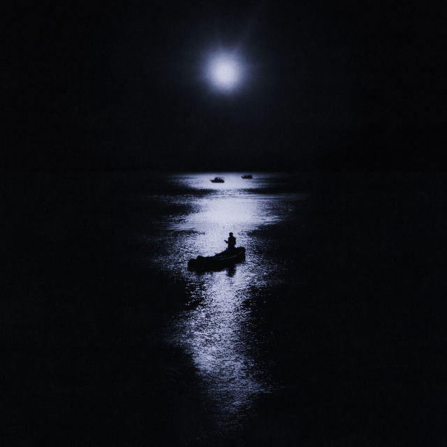 Raft In The Sea